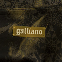 John Galliano zijden jurk