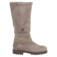Shabbies Amsterdam Boots Leather in Grey