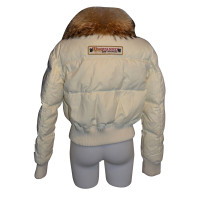 Dsquared2 Down jacket with fur collar