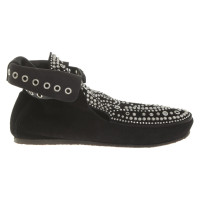 Isabel Marant Bottes en Daim en Noir