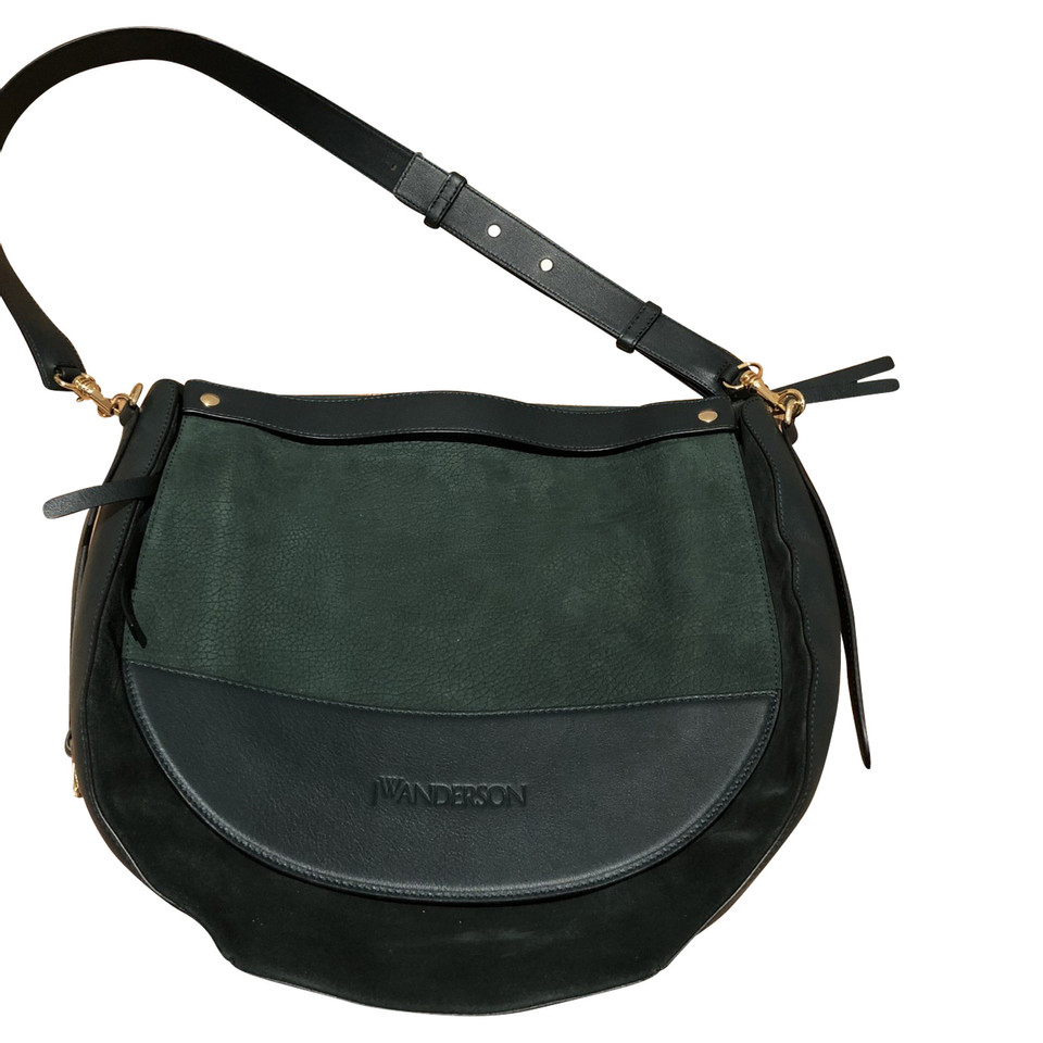 J.W. Anderson Handbag Suede in Green