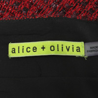 Alice + Olivia Jupe en boucle Multicolor