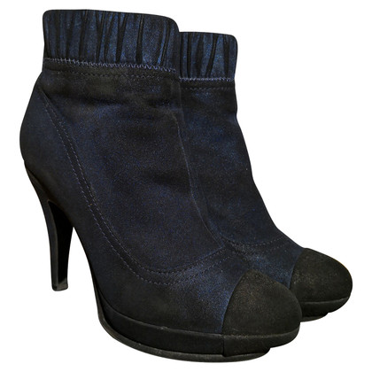 Chanel Ankle boots in blue