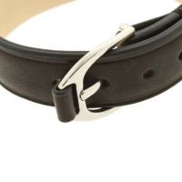 Longchamp Leather bracelet in black