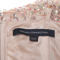 French Connection Sequin dress in pink