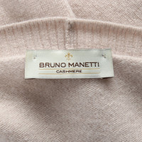 Bruno Manetti Capispalla in Cashmere in Color carne