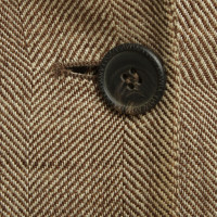 Max Mara Anzug mit Hahnentritt-Muster in Braun