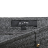 Gucci Shorts aus Wolle in Grau