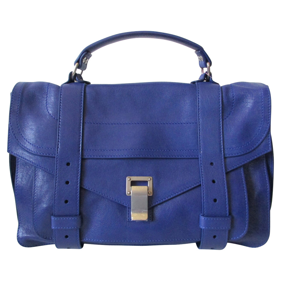 Proenza Schouler Handtasche aus Leder in Blau