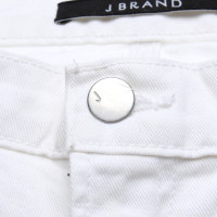 J Brand Jeans aus Baumwolle in Weiß