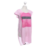 Patrizia Pepe Kleid aus Baumwolle in Rosa / Pink