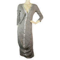 Mc Q Alexander Mc Queen Kleid aus Baumwolle in Grau
