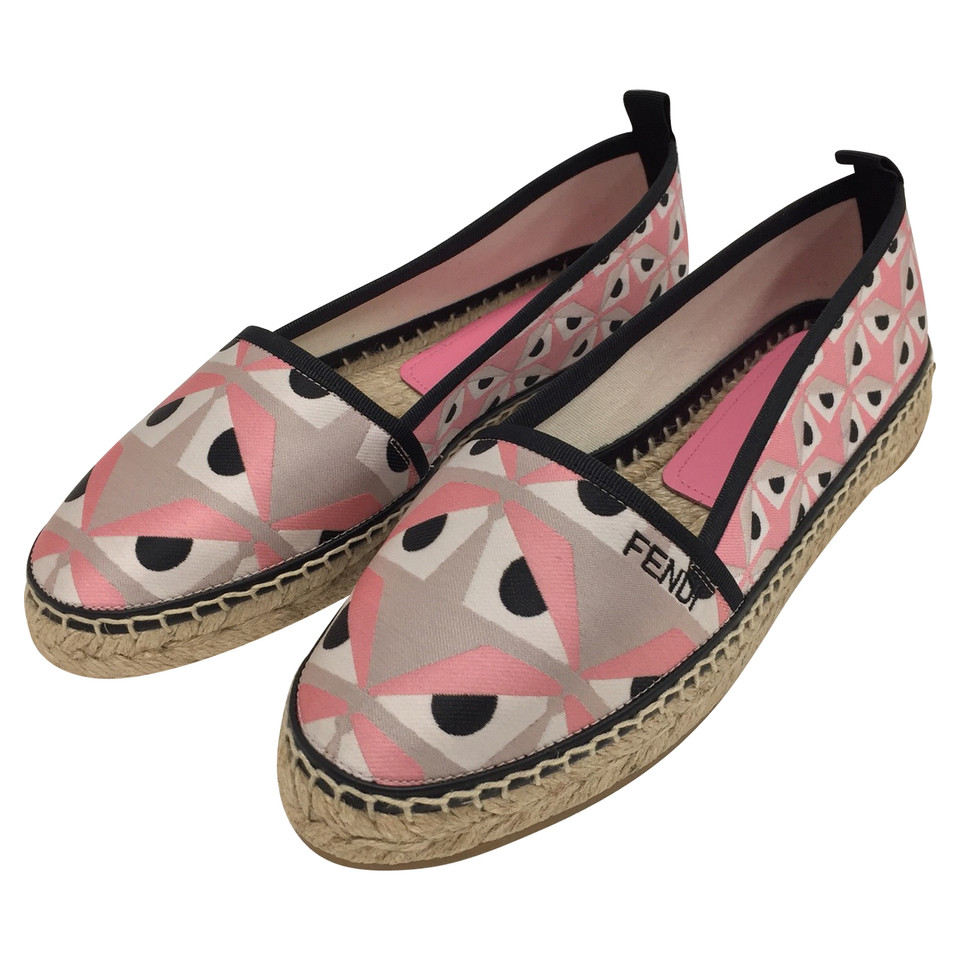 Fendi Monster espadrilles