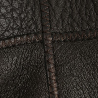Hermès Lamb Leather Jacket in Bicolor