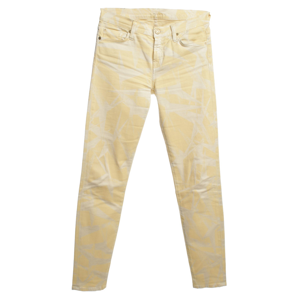 7 For All Mankind Jeans en jaune