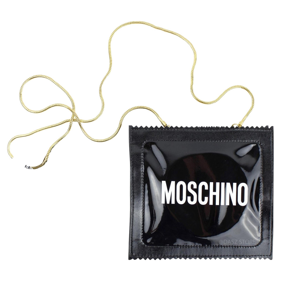 Moschino Handtas in Zwart