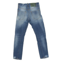 Dsquared2 Jeans in Pelle in Blu