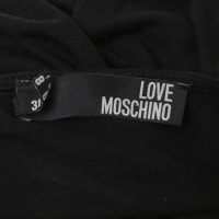 Moschino Love top in black