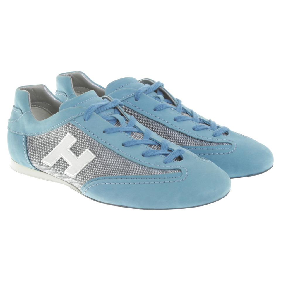 Hogan Lace-up shoes in turquoise