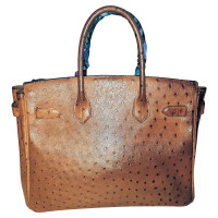 Hermès Birkin Bag 30 in Straußenleder