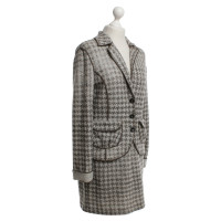 Marc Cain Costume with check pattern