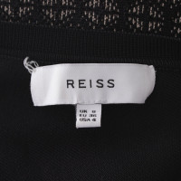 Reiss Dress in black / beige