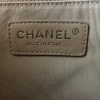 Chanel "Petite Shopping Tote" from caviar leather
