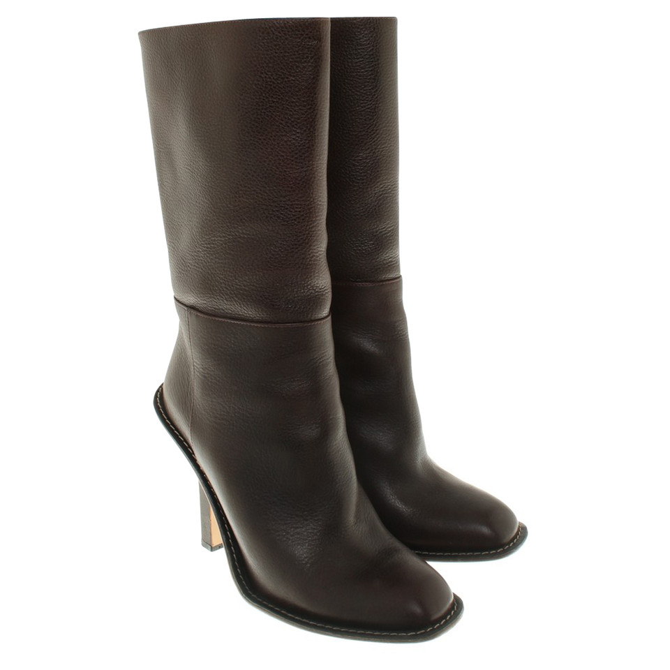 Marni Boots in dark brown