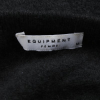 Equipment Kasjmier gebreide trui in zwart