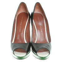 Marc By Marc Jacobs Peeptoes in tricolor
