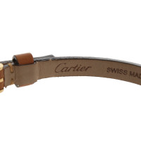 Cartier Armreif/Armband aus Leder in Braun