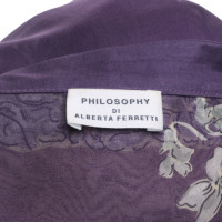 Philosophy Di Alberta Ferretti Camicetta di seta