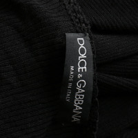 Dolce & Gabbana Oberteil aus Jersey in Schwarz
