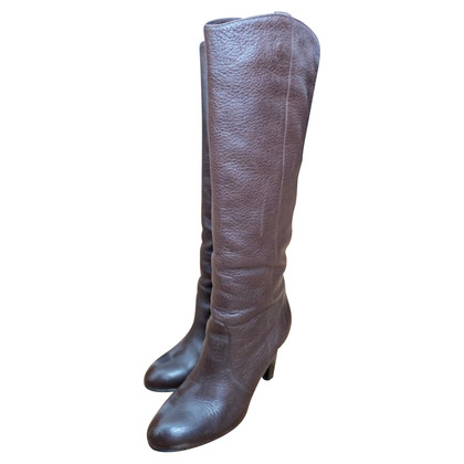 Massimo Dutti Boots Leather in Brown