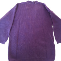 Salvatore Ferragamo Tricot en Laine en Violet