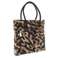 Sonia Rykiel Tote Bag with leopard print