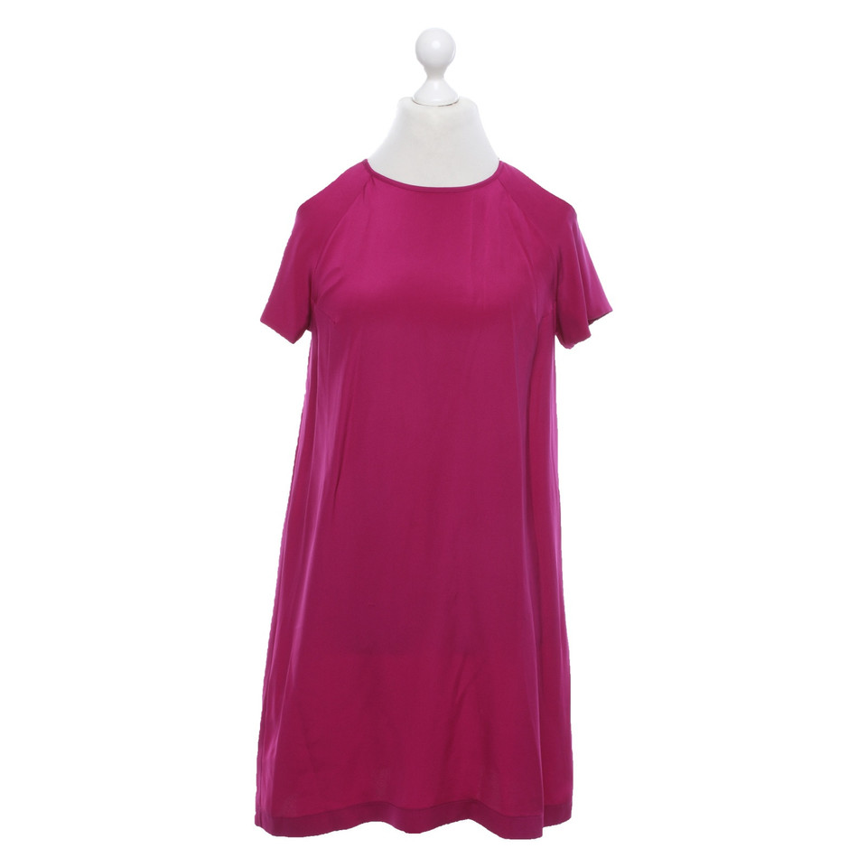 Fendi Kleid aus Seide in Fuchsia