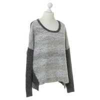 French Connection Sequin sweater in grey
