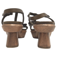 Marni Wood sandals 