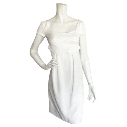Valentino Garavani Kleid aus Baumwolle in Weiß