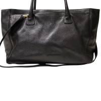 Chanel Executive Leather in Black
