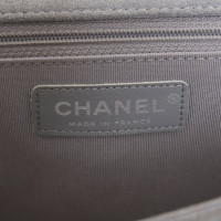 Chanel Handtasche aus Wildleder in Blau
