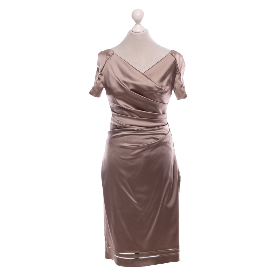 Talbot Runhof Dress in Beige