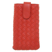 Bottega Veneta Cell Phone Cover in Red