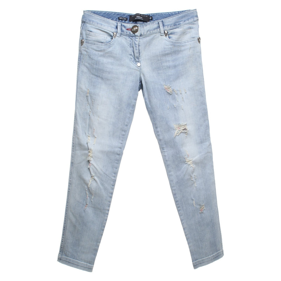 Philipp Plein Jeans in look distrutto