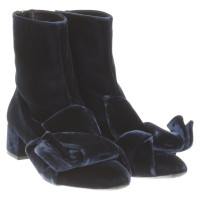 No. 21 Ankle boots in dark blue