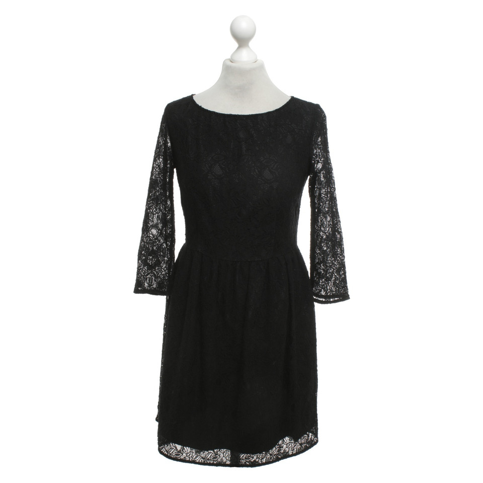 French Connection Lace dress in black