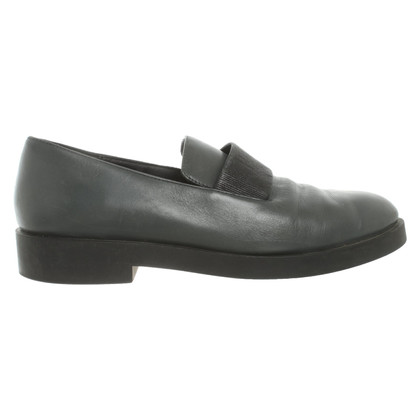 & Other Stories Slippers/Ballerinas Leather in Petrol