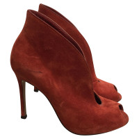 Gianvito Rossi Ankle boots Suede in Red