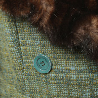 Tara Jarmon Coat with faux fur